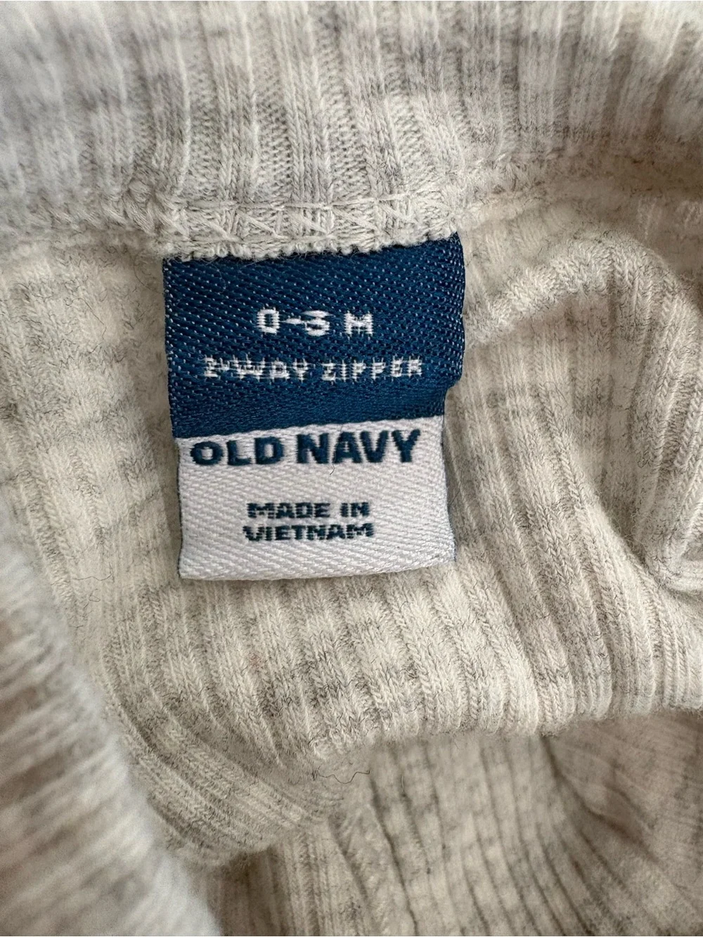 Old Navy Ribbed Footed One-Piece Trio in Yellow, Lavender, Gray